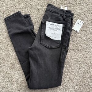 Good American Black Skinny Jeans